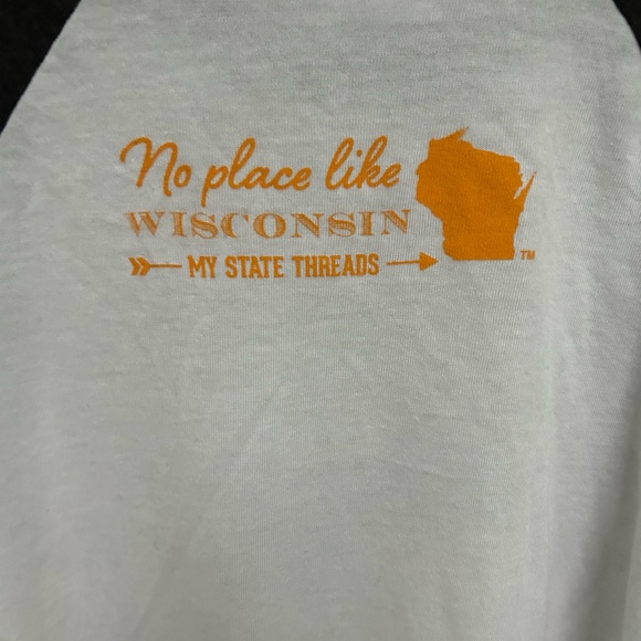 💜 CLEARANCE 2/5 MY STATE TREADS WI PJ Top. Size XXL. - Picture 6 of 6